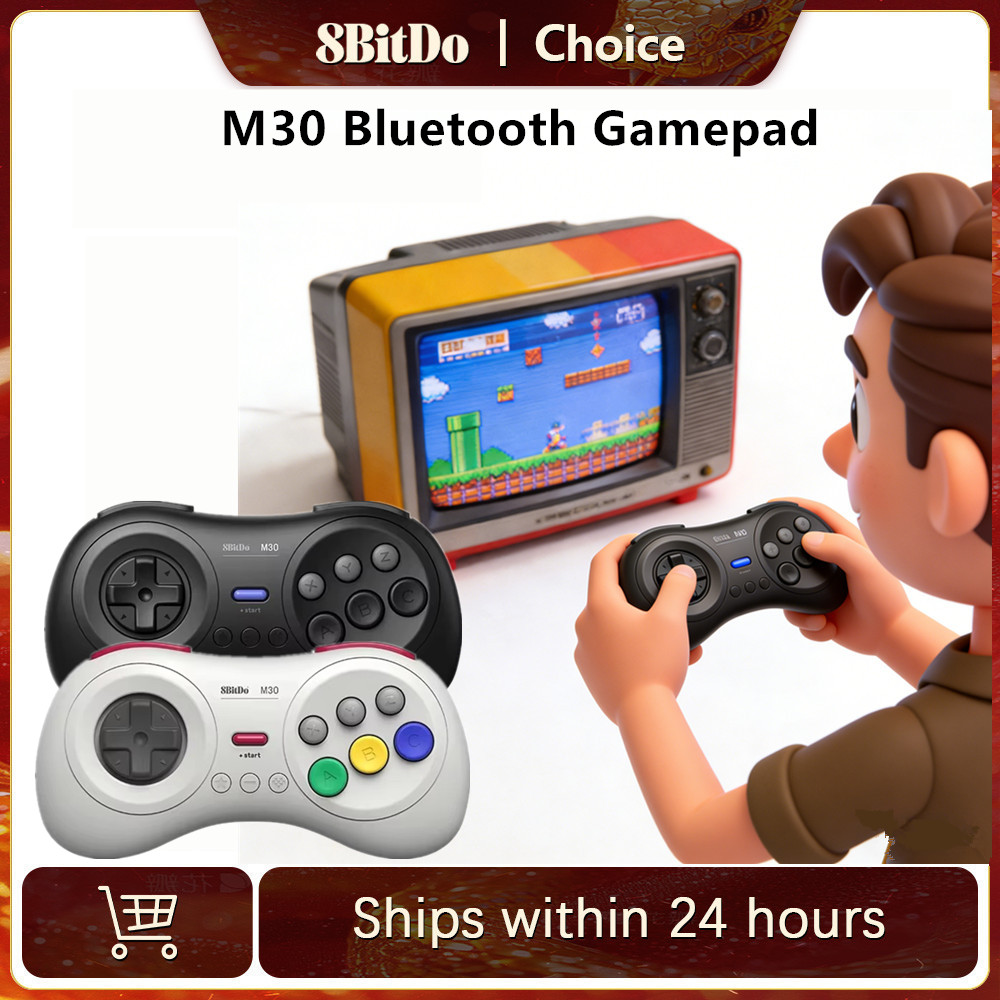 Smart Home Raspberry Pi - 8Bitdo M30 Bluetooth コントローラー ゲームパッド ニンテンドースイッチ