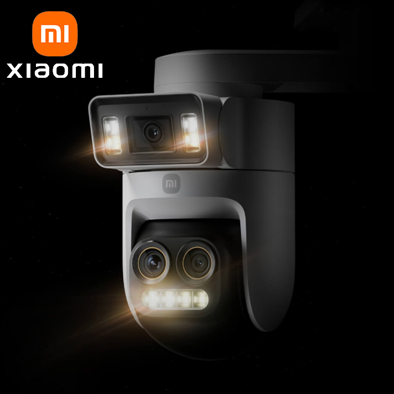 Smart Home Future - Xiaomi 新型スマート屋外カメラ 4 Pro トリプルカメラズーム版、360 °