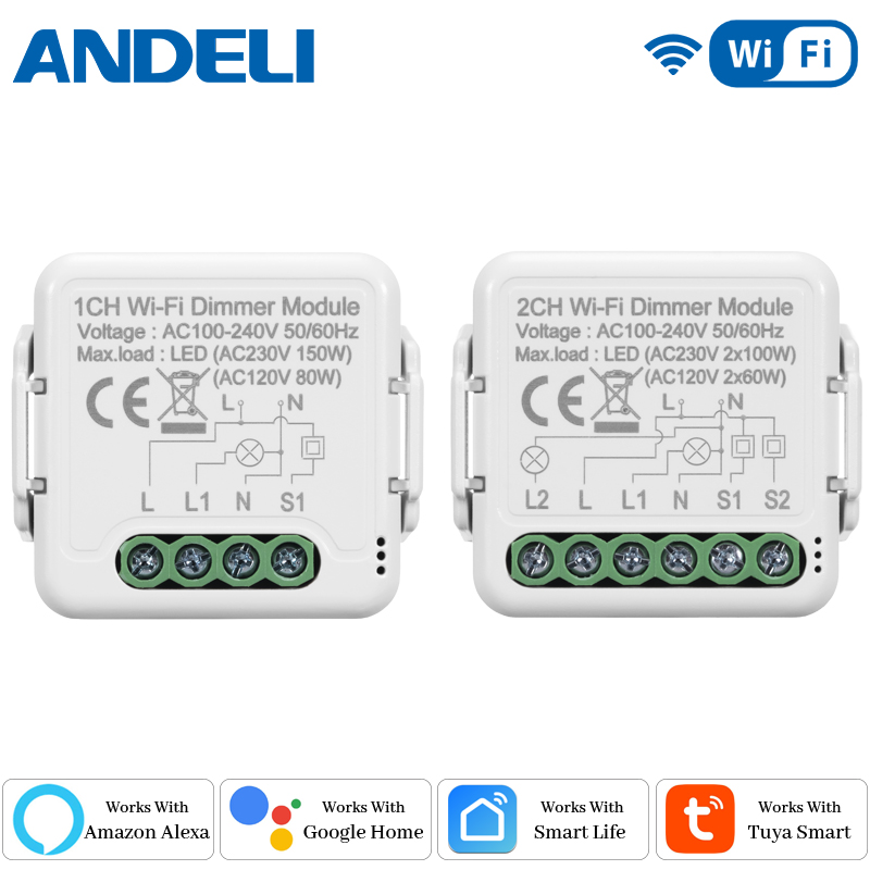 Smart Ir Remote Controller - DIY Wifi スマート調光スイッチモジュール Tuya/Smartlife APP リモートコントロール
