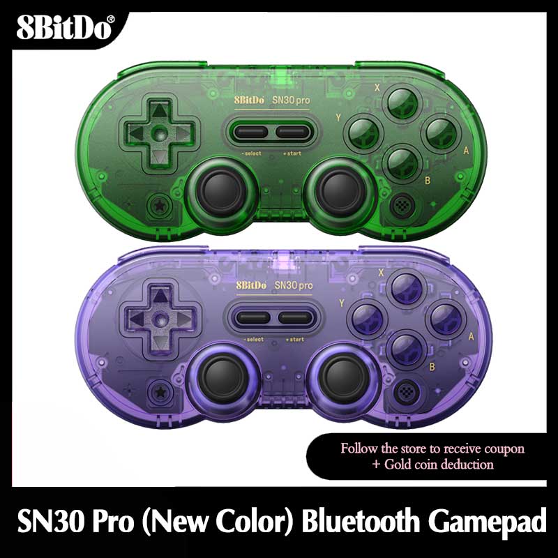 Smart Home Raspberry Pi - 8Bitdo SN30 プロ Bluetooth ゲームパッドコントローラージョイスティック Nintend