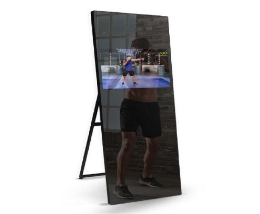 Smart Home Gym Mirror - ダイレクト3Dカメラ搭載スマートワークアウトミラー ホームジム デジタルエクササイズ フィットネスルームミラー