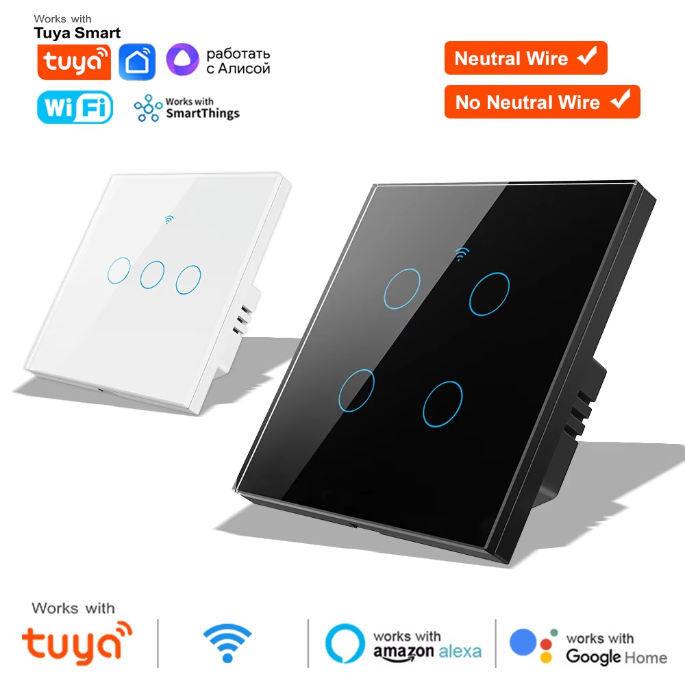 Smart Home Internet - WiFi RF 433mhz タッチウォールライト スマートスイッチ 1