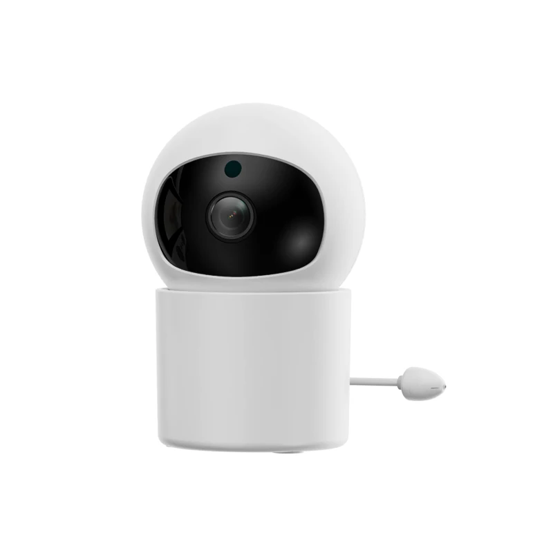 Smart Baby Night Light - Tuya 2MP HDスマートベビーモニター、赤外線ナイトビジョン、温度・音検知、リモートアプリ制御、ホームセキュリティカメラ付き