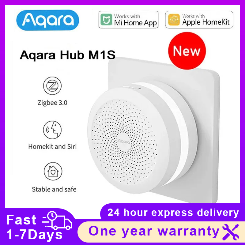Smart Home Xiaomi Hub - Aqara スマートハブ M1S ゲートウェイワイヤレス Zigbee Wifi