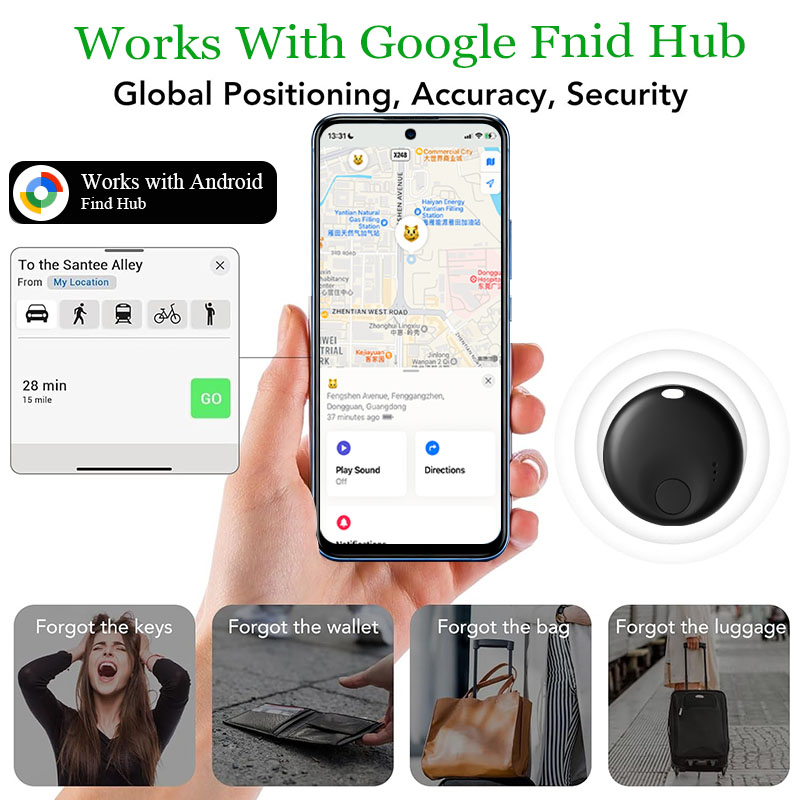 Smart Home Hub Samsung - Wesolvet N-Tagスマートトラッカー - Google Find Hub