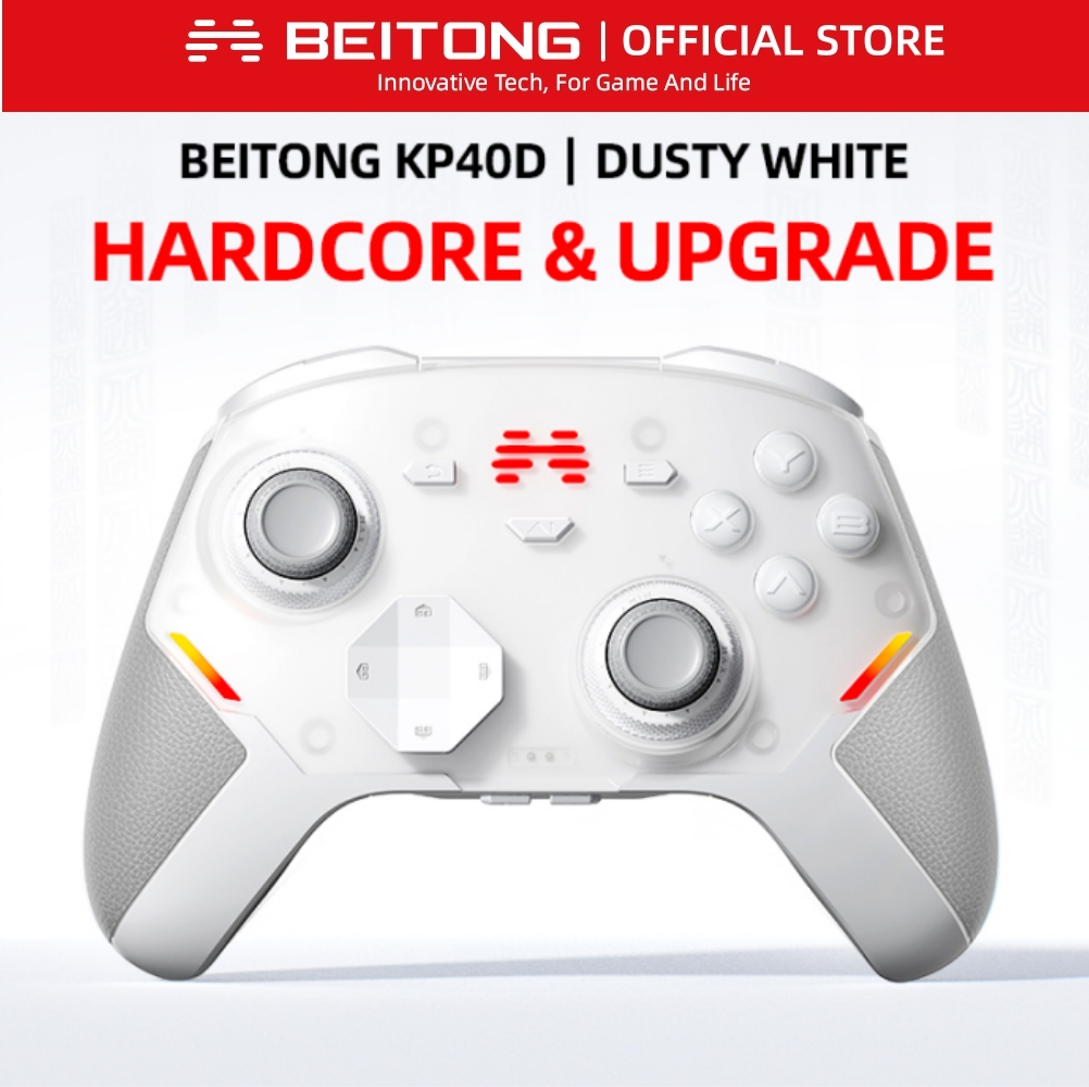 Smart Home Raspberry Pi - BEITONG KP40D エリートゲーミングコントローラー ホール/マイクロ振動トリガーゲームパッド フォース調整可能 TMRジョイスティック