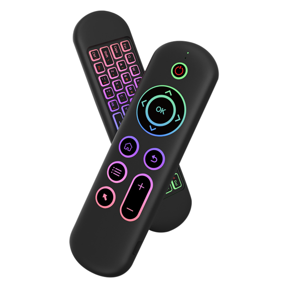 Smart Home Keyboard - スマートエアマウス,2.4g,ミニワイヤレス,Android TVボックス用リモコン,PCエアマウス