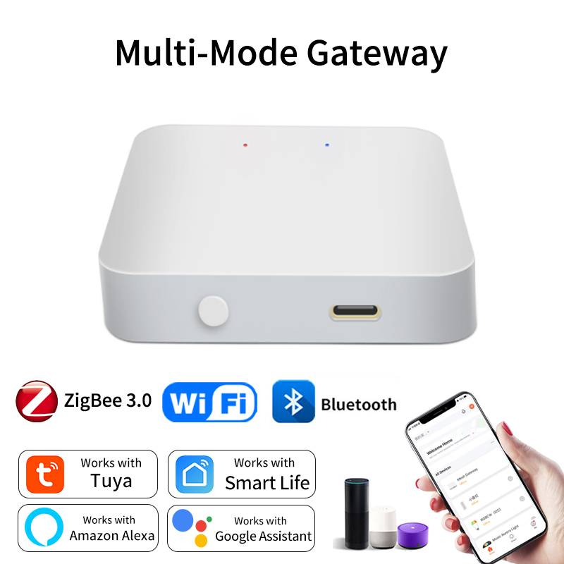 Smart Home Registration - Tuyaスマートマルチモードゲートウェイ/BluetoothゲートウェイハブブリッジスマートホームコントロールスマートライフアプリAlexa Google Home音声コントロール