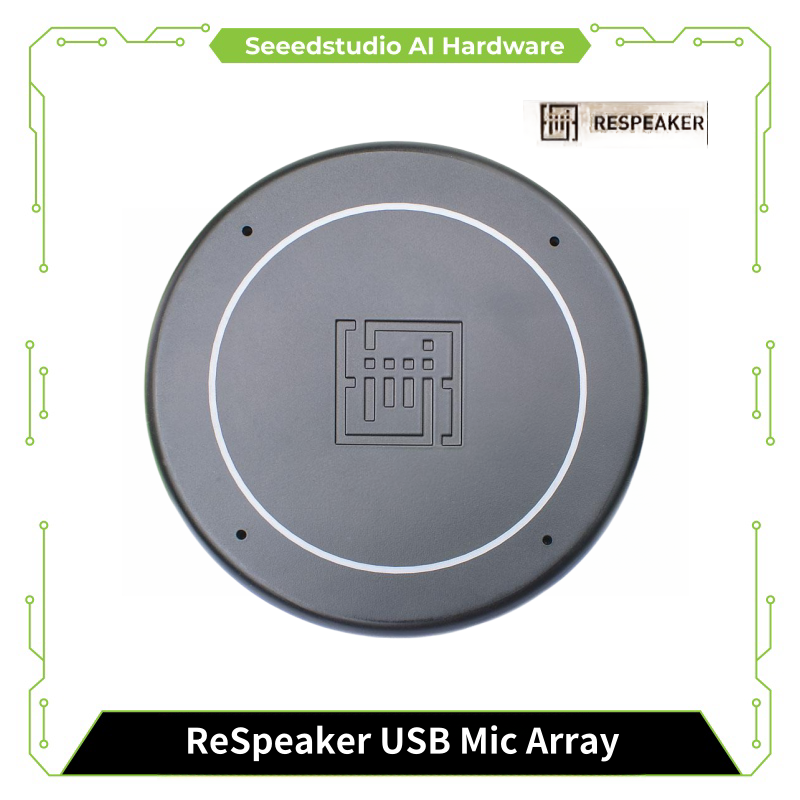 Smart Home Raspberry Pi - ReSpeaker USBマイクアレイ v2.0 プラグアンドプレイ 遠距離マイクアレイ、プラグアンドプレイ、Windows 10/8/7、Mac、Linux、Android