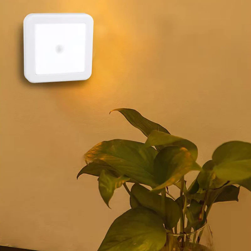Smart Baby Night Light - 新生児部屋廊下通路家庭用ライト80*80*26mmモーションセンサー人感センサーLEDナイトライトスマート電池式