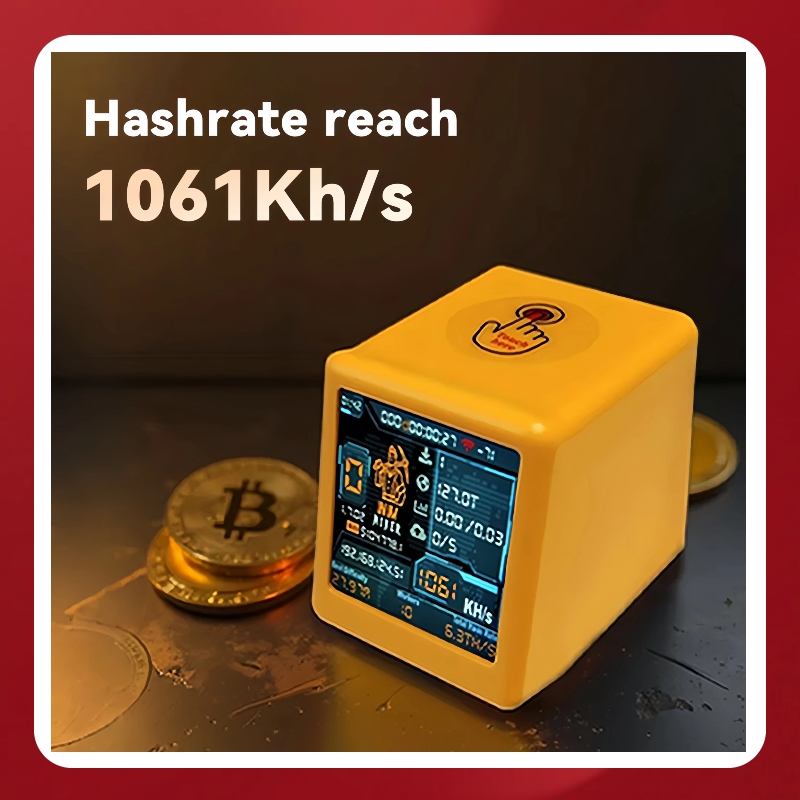 Smart Home For Pc - 低消費電力 BTC ソロ宝くじマイナーコンピュータオタクスマートテレビハッシュレート 1060KH/s ESP32 ギフトホームサイレントデスクトップ時計