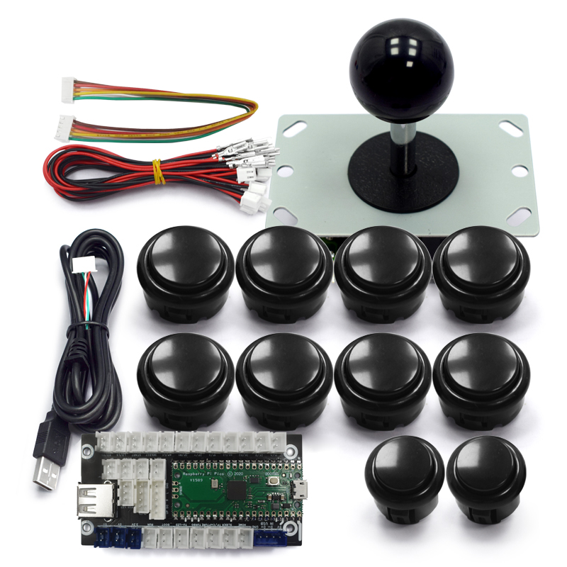 Smart Home Raspberry Pi - コピー三和アーケードゲーム DIY キット 8 ウェイジョイスティックプッシュボタン USB