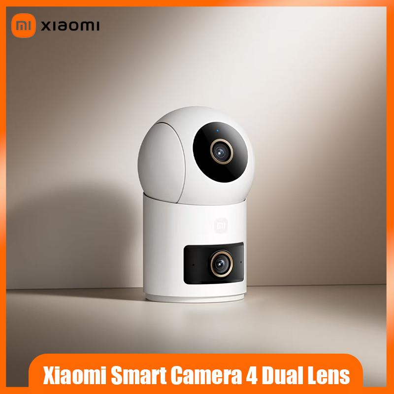 Smart Home Future - Xiaomi スマートカメラ 4 デュアルレンズ版 デュアル5MPカメラ 3KウルトラHD画質