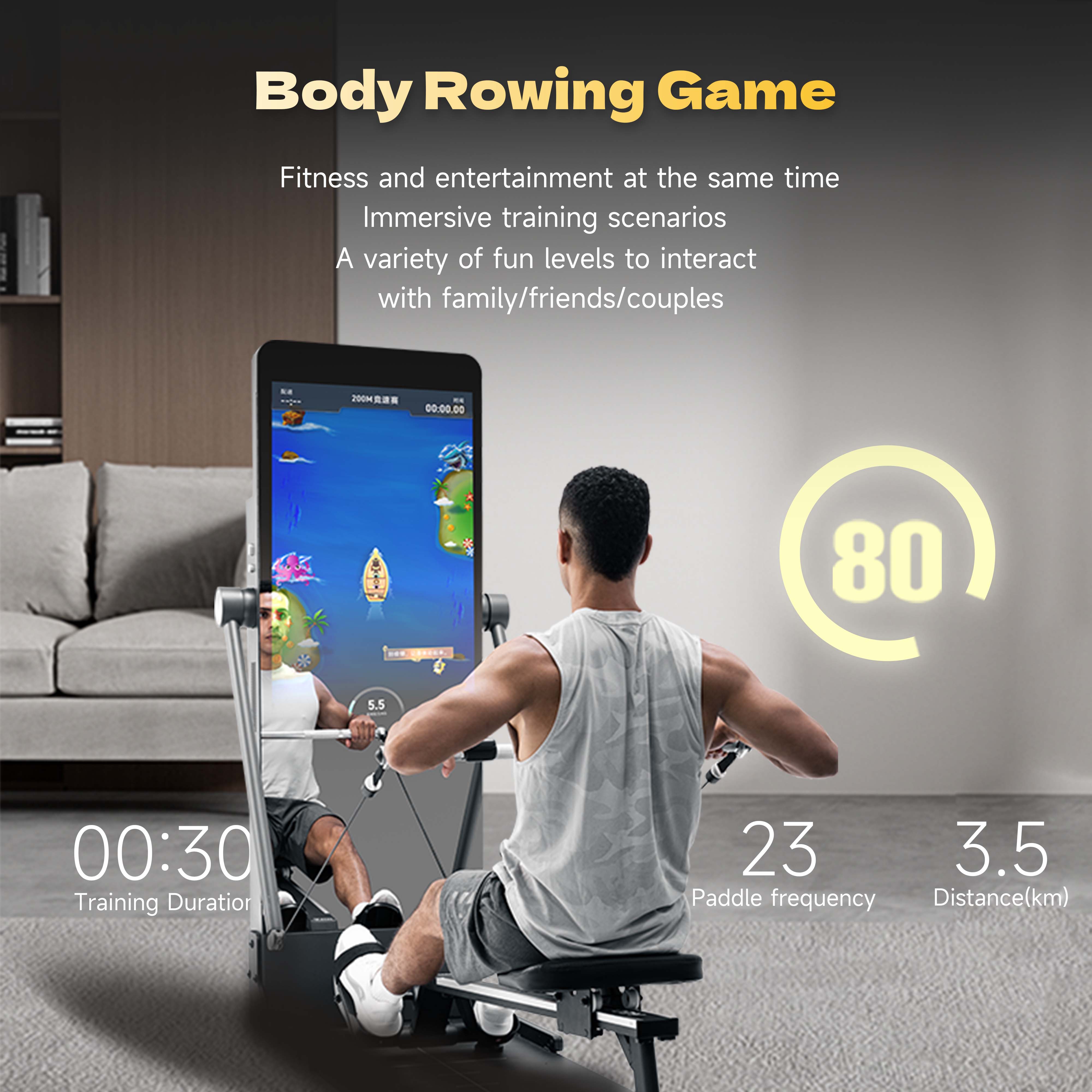 Smart Home Gym Mirror - パワーステーション フィットネスステーション スマートジム フィットネスミラー マルチマシン ストレングストレーニング機器