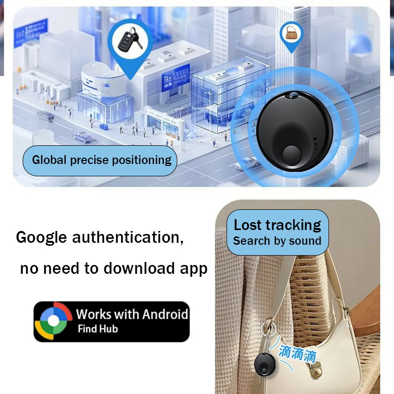 Smart Home Hub Samsung - Androidスマートフォン用ミニ紛失防止タグ、Google Find Hubアプリと連携、キーファインダー、Xiaomi、Samsung、Pixel、OnePlus対応スマートタグ