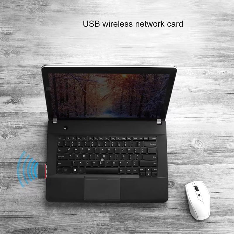 2.4Ghz ワイヤレス ミニ USB WiFi アダプター - Smart Home For Pc のレビューと価格