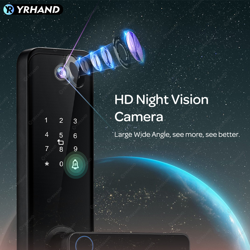 Yrthand tuya-生体認証デジタルドアロック,指紋と - Smart Home Registration のレビューと価格