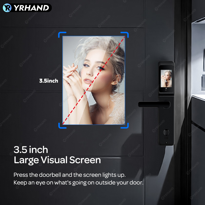 Yrthand tuya-生体認証デジタルドアロック,指紋と - Smart Home Registration のレビューと価格