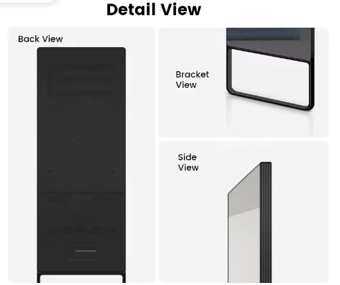 55インチ新型スマートタッチスクリーン壁掛けマジックディスプ - Smart Home Gym Mirror のレビューと価格