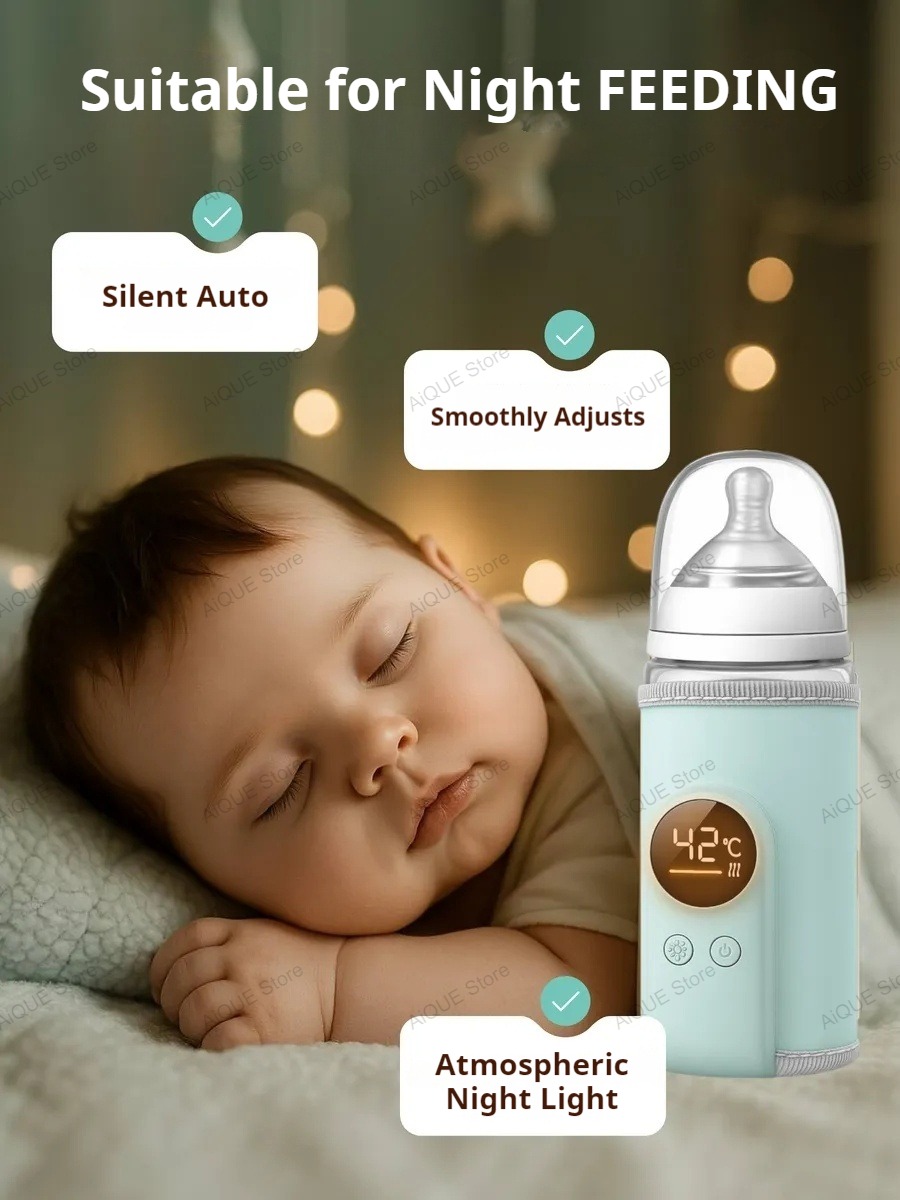 アイクエUSB 35-55 ℃   ベビー哺乳瓶ウォーマー  - Smart Baby Night Light のレビューと価格