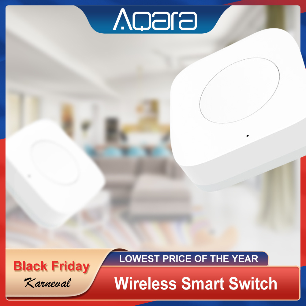 Aqara-スマートホームセンサー,ワイヤレスミニスイッチ, - Smart Home Future のレビューと価格