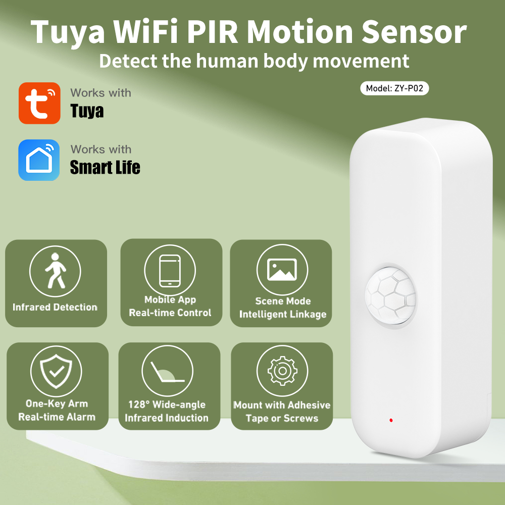 Tuya WiFi モーションセンサー スマート PIR 人 - Smart Ir Remote Controller のレビューと価格