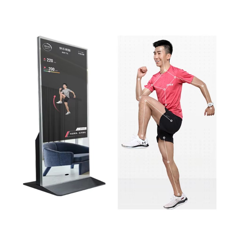 43インチ 55インチ 65インチ ジム フィットネス ホー - Smart Home Gym Mirror のレビューと価格
