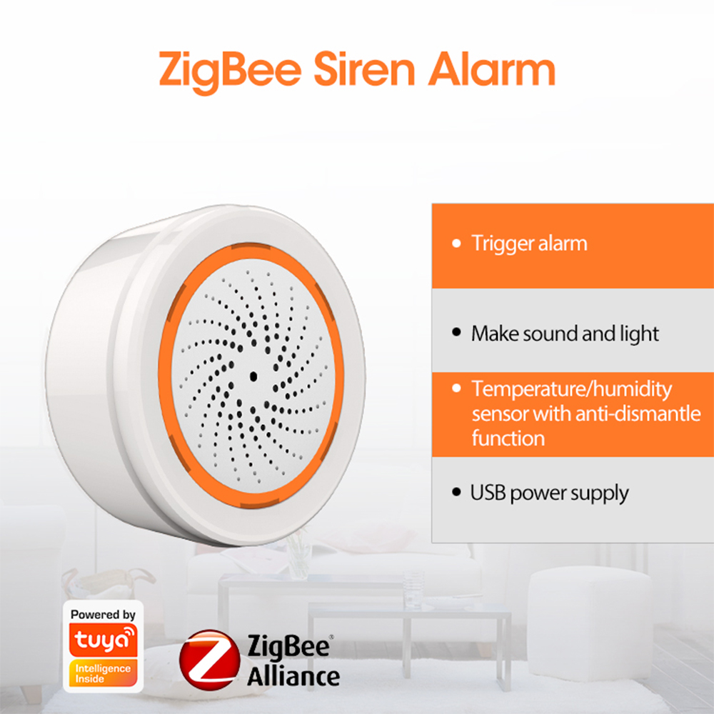 NEO-Tuya Zigbee サイレンゲートウェイ内蔵サイ - Smart Home Nas のレビューと価格