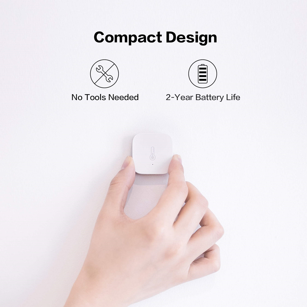 Aqara Zigbee スマートホーム温度・湿度センサー  - Smart Home Xiaomi Hub 2 のレビューと価格