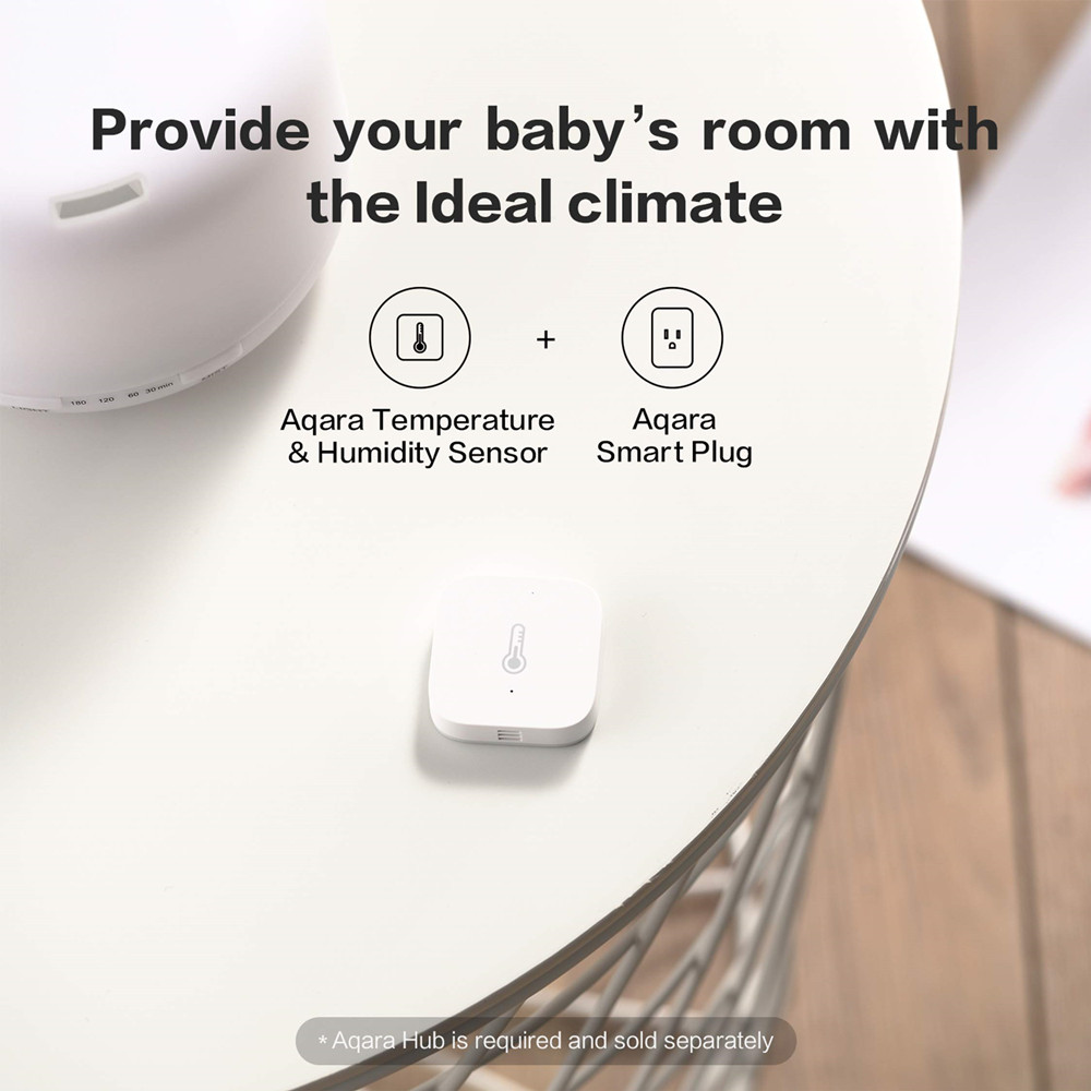 Aqara Zigbee スマートホーム温度・湿度センサー  - Smart Home Xiaomi Hub 2 のレビューと価格
