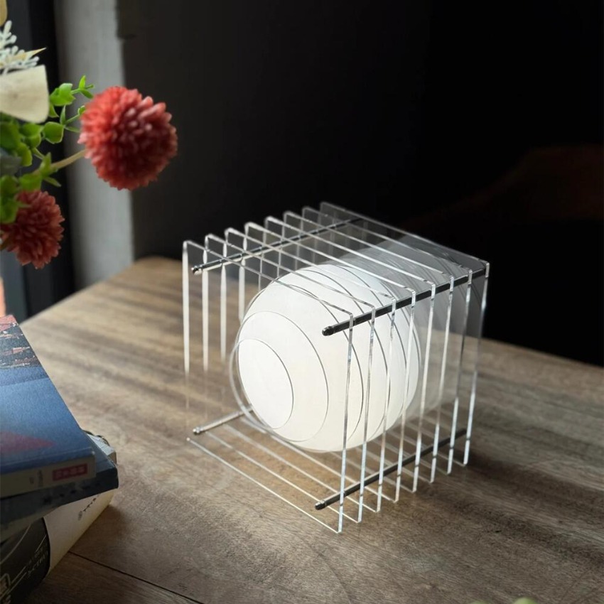 DIY アクリル千層ランプムーンランプデスクトップ装飾中断雰 - Smart Home Room のレビューと価格