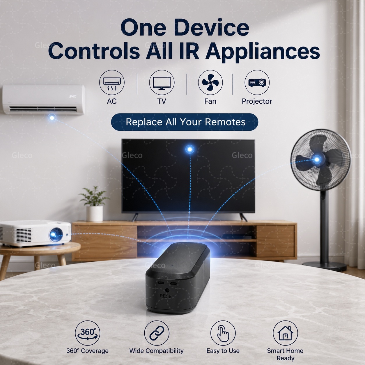 Zigbee スマート IR リモコン赤外線ユニバーサルスマ - Smart Ir Remote Controller のレビューと価格