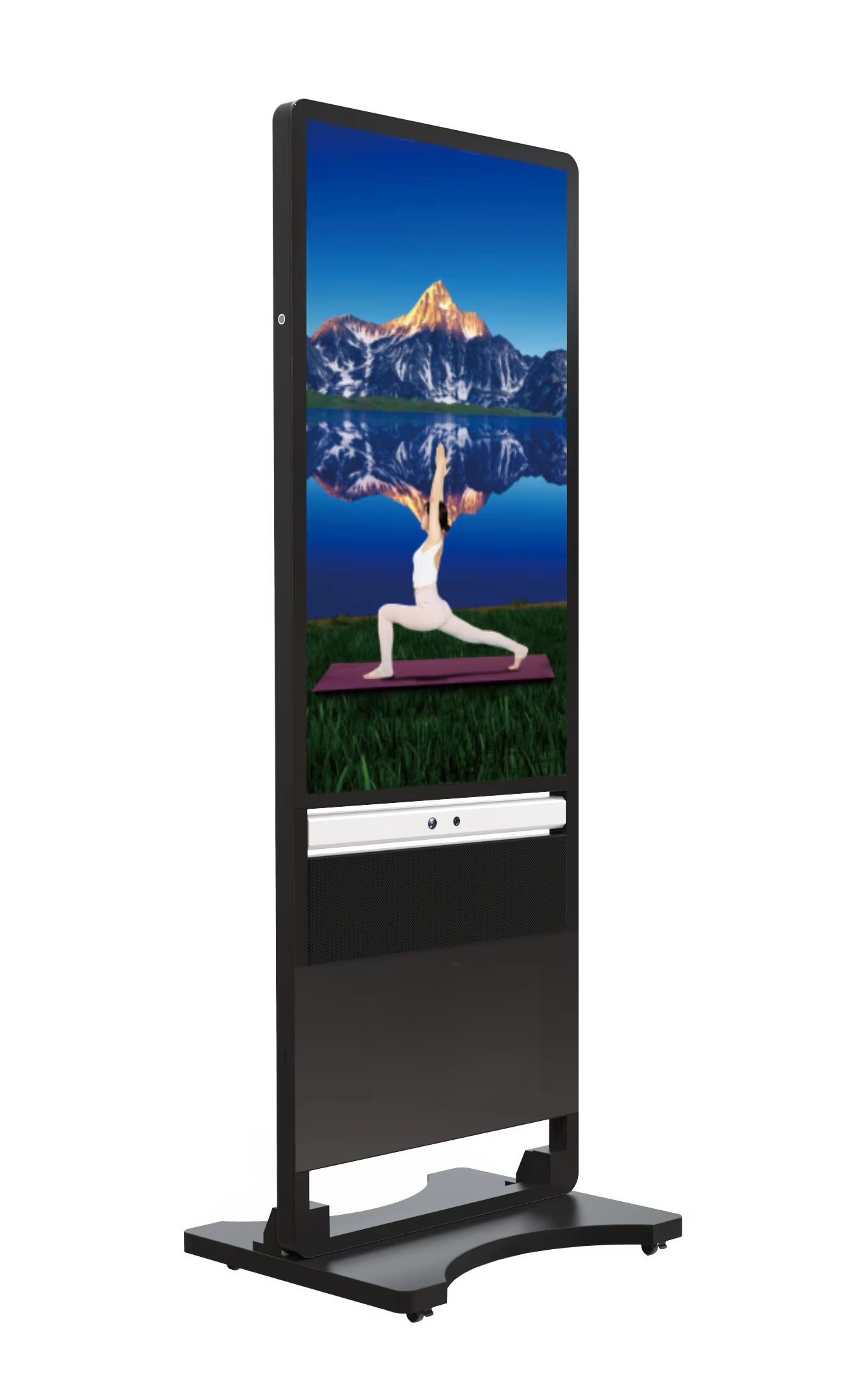43インチ フルHDスマートフィットネスミラー、AIヨガトレ - Smart Home Gym Mirror のレビューと価格