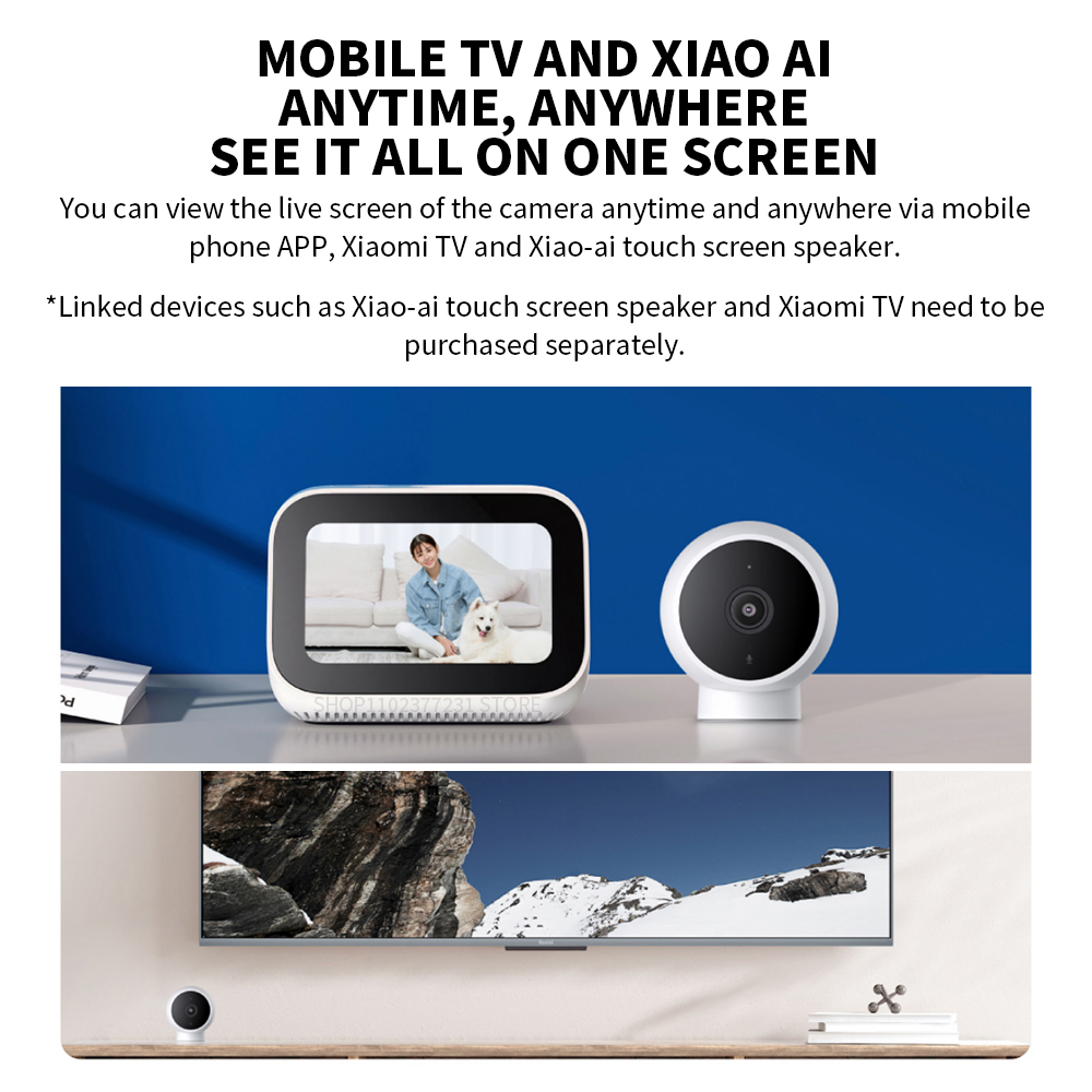 Xiaomi スマートIPカメラ 標準版 2K HD 赤外線 - Smart Home Future のレビューと価格