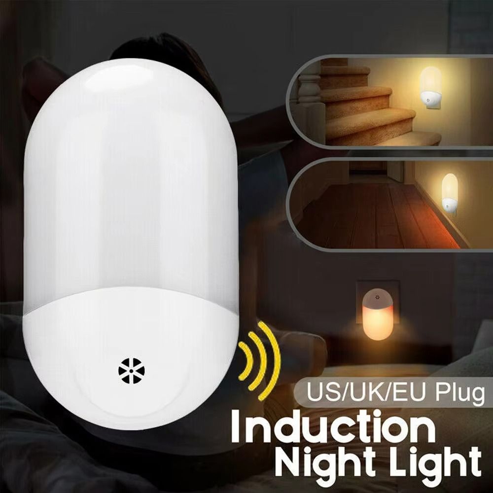 スマートセンサー付きLEDプラグインナイトライトABS優しい - Smart Baby Night Light のレビューと価格