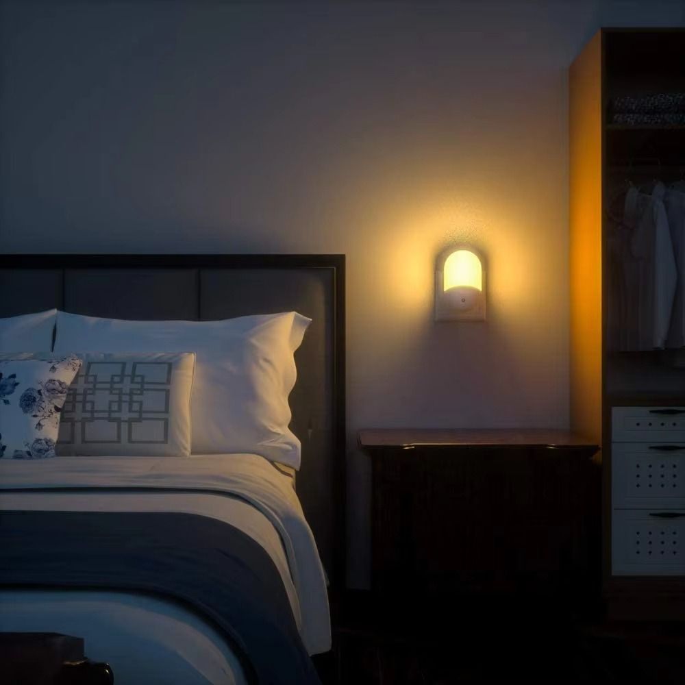スマートセンサー付きLEDプラグインナイトライトABS優しい - Smart Baby Night Light のレビューと価格