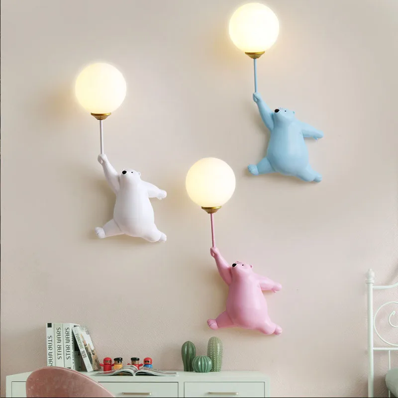 極クマのLEDウォールライト,クリエイティブなウォールライト - Smart Baby Night Light のレビューと価格