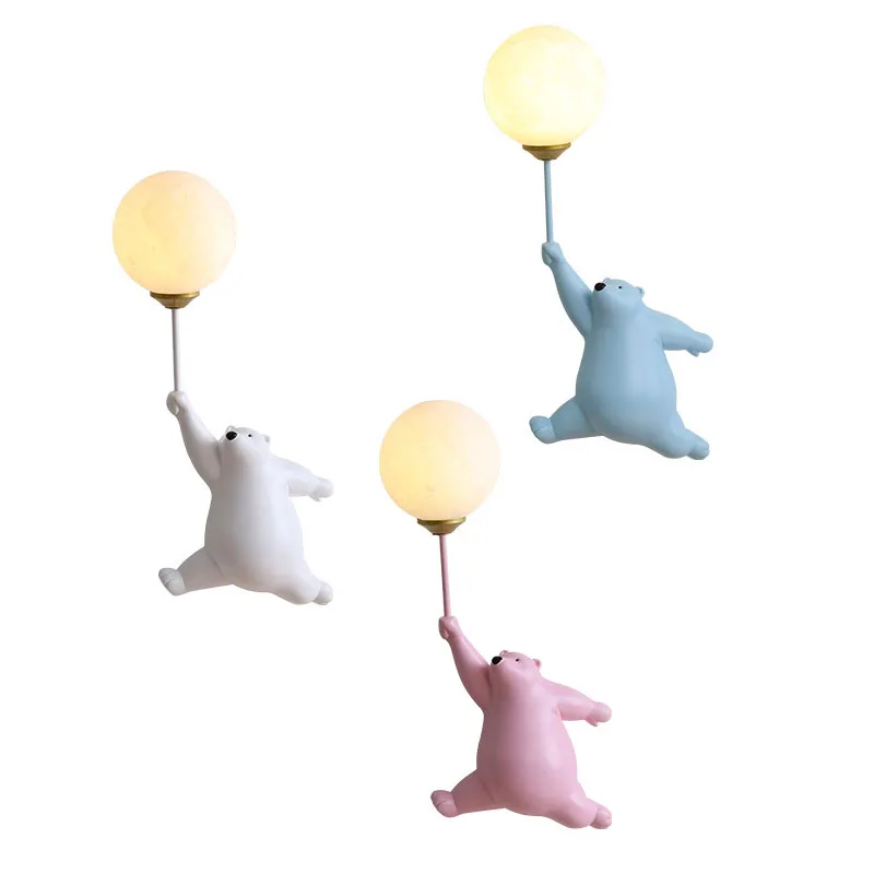 極クマのLEDウォールライト,クリエイティブなウォールライト - Smart Baby Night Light のレビューと価格
