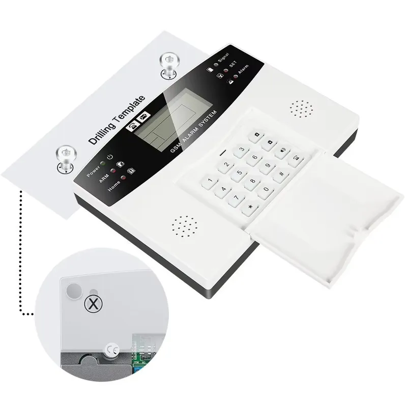 住宅盗難警報キット自動ダイヤル 120dB サイレンリモコン - Smart Home Kits のレビューと価格