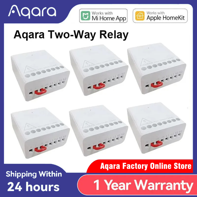 オリジナル Aqara スマート双方向制御モジュールリレース - Smart Home Future のレビューと価格