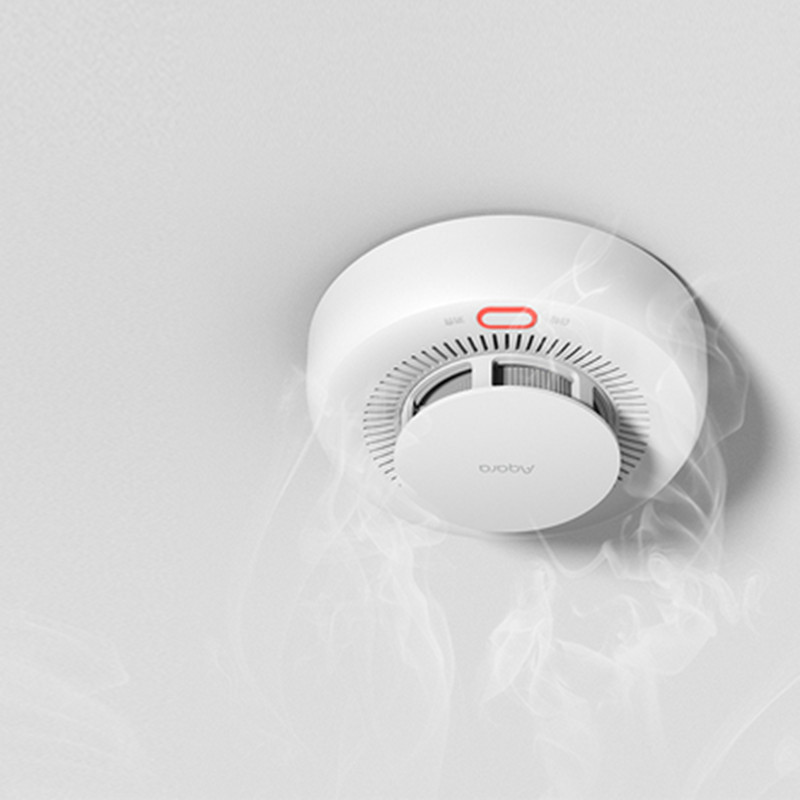 Aqara-インテリジェント煙探知器Zigbee 3.0,火 - Smart Home Future のレビューと価格