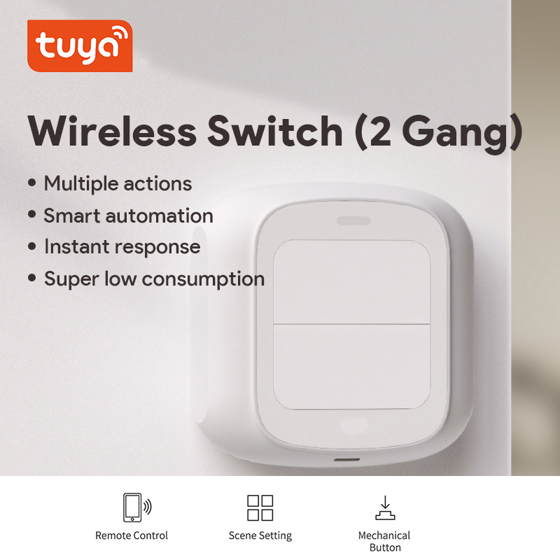 Tuya Zigbee WiFi スマートスイッチ プッシュ - Smart Home For Pc のレビューと価格