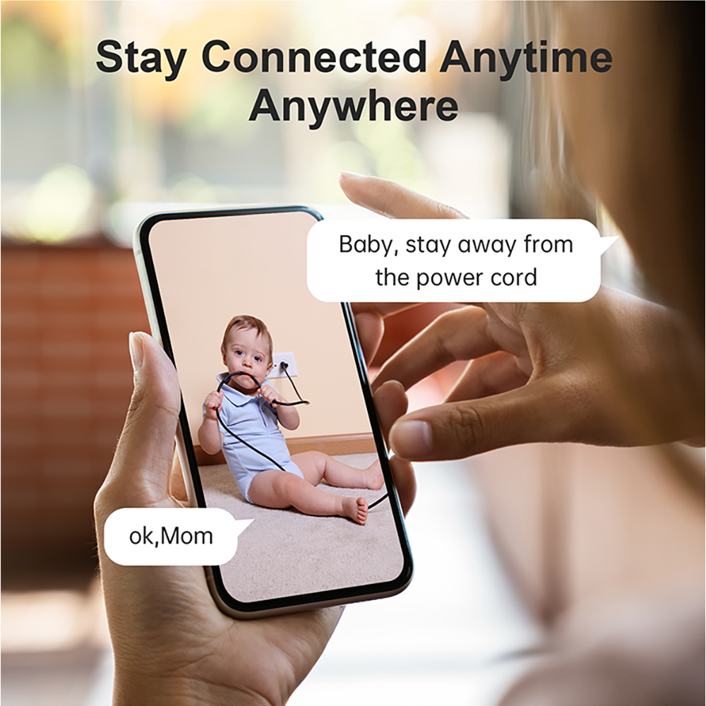 3MP 5G WIFI カメラ、ナイトライト付き、スマート  - Smart Baby Night Light のレビューと価格
