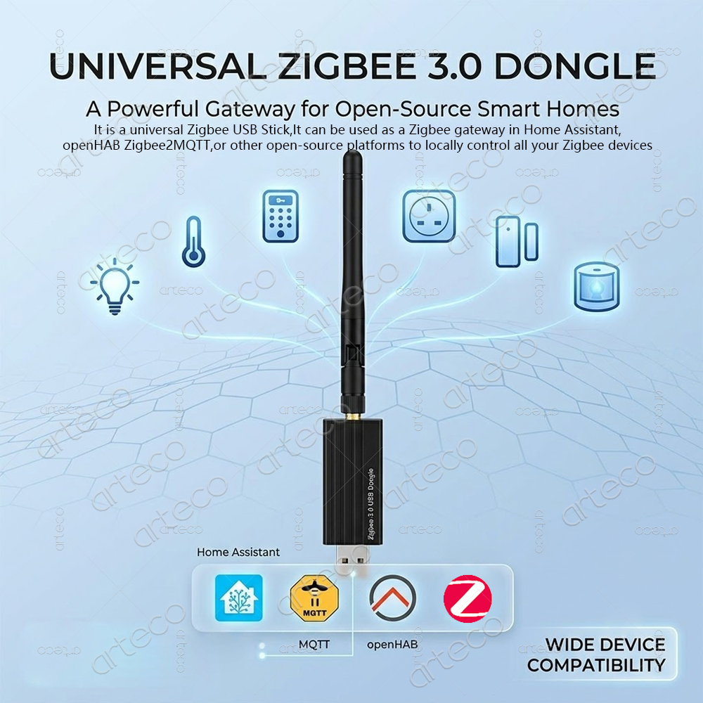 Zigbee 3.0 USB ドングル ユニバーサル オープ - Smart Home Registration のレビューと価格