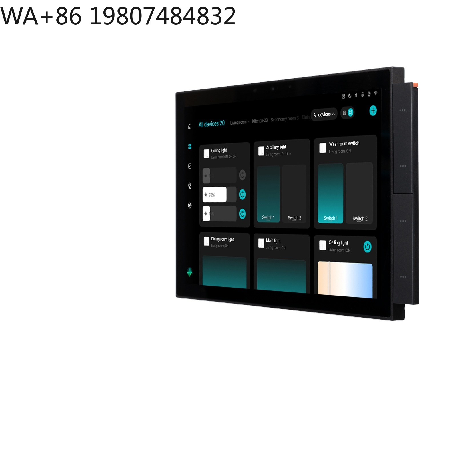 10インチ全住宅スマートホームオートメーション中央タッチスク - Smart Home Wifi のレビューと価格