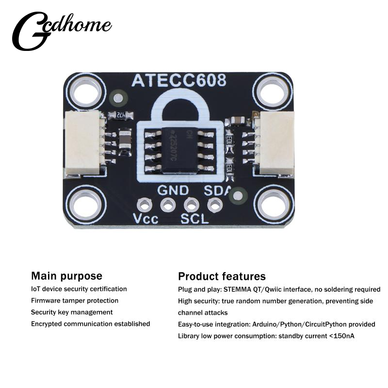ATECC608 セキュアエレメントモジュールブレークアウト - Smart Home Keyboard のレビューと価格