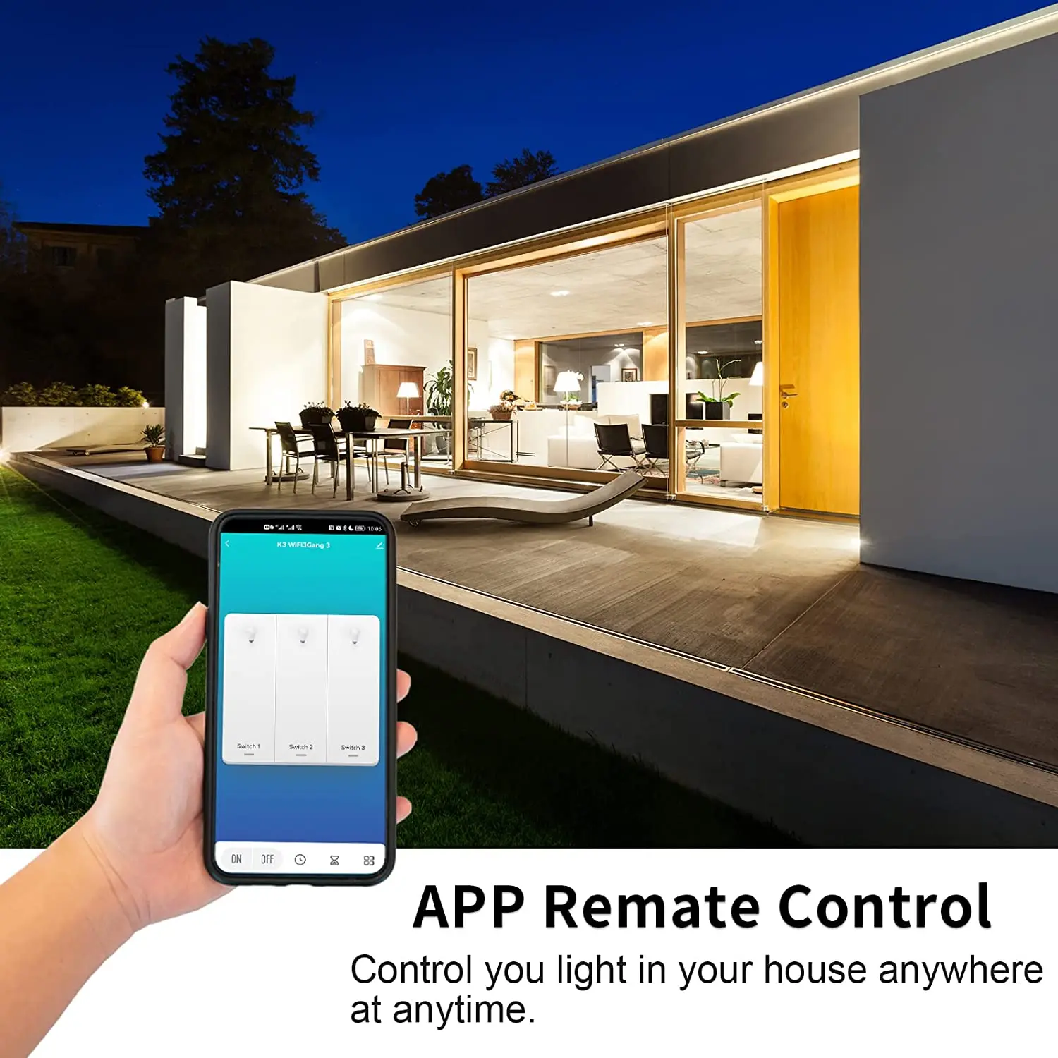 Tuya Wifi EU スマートスイッチ 1/2/3/4G - Smart Home Internet のレビューと価格