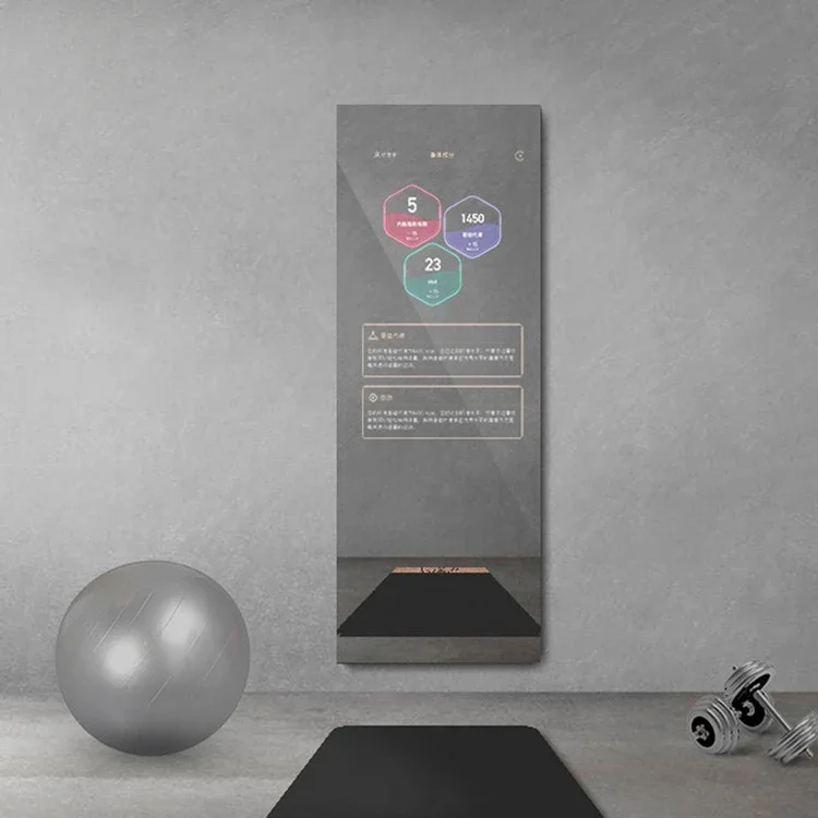 メタフィット トーナル ホーム グラスウォール フロア スマ - Smart Home Gym Mirror のレビューと価格