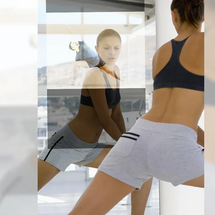 メタフィット トーナル ホーム グラスウォール フロア スマ - Smart Home Gym Mirror のレビューと価格