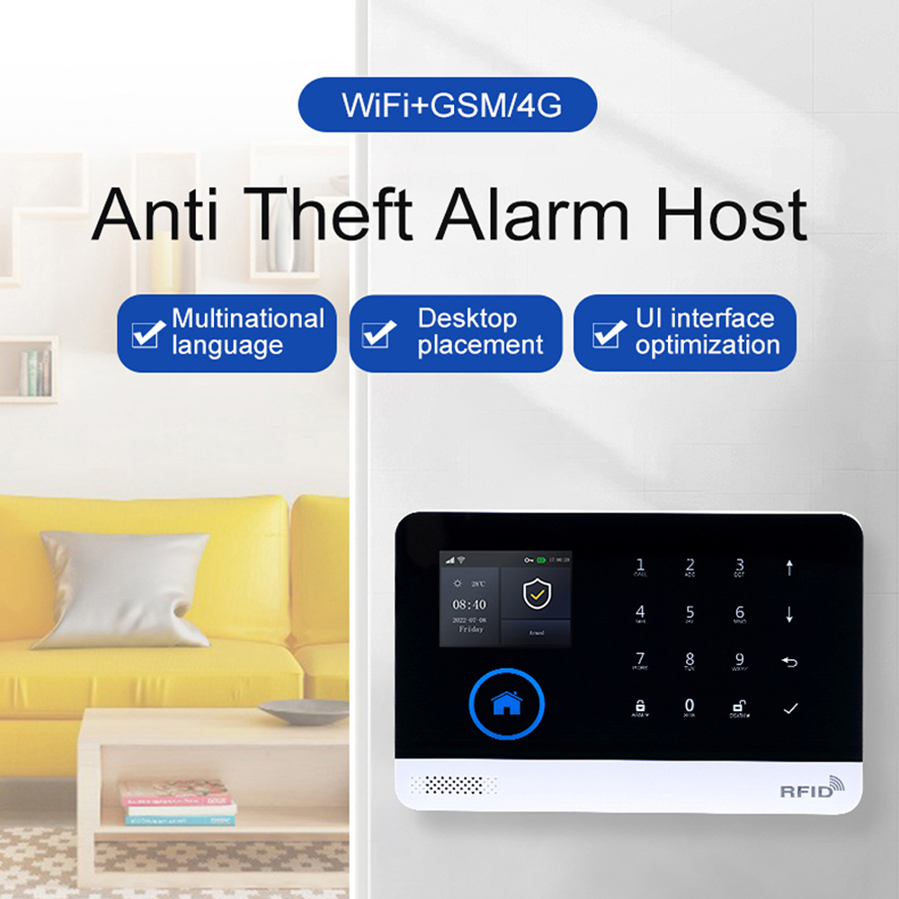 PG-107 Tuya 4G ホームセキュリティアラームシス - Smart Home Package のレビューと価格